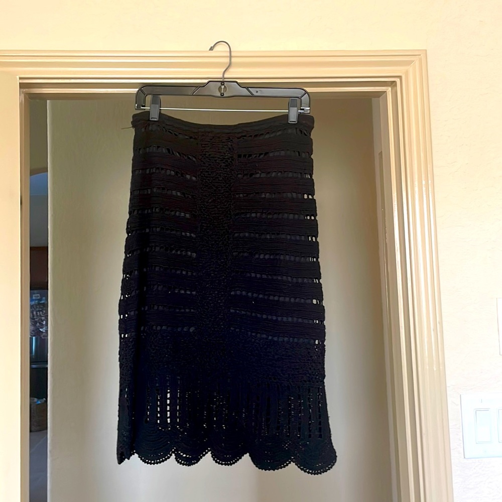 Crocheted skirt